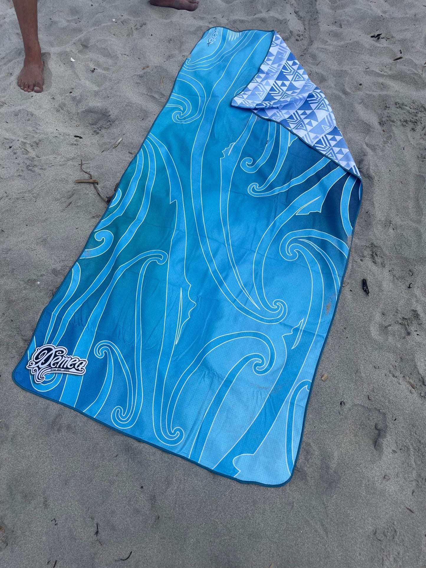 *30% OFF* Taora Tahatai - MOANA (Sandfree Beach Towel - BLUE)